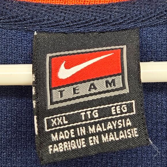 University of Illinois Basketball Shootaround Shirt Mens XXL Blue Orange Warm Up - Picture 3 of 9